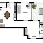 Cozy Kaivas, Free Parking, Self Check-in 公寓 里加